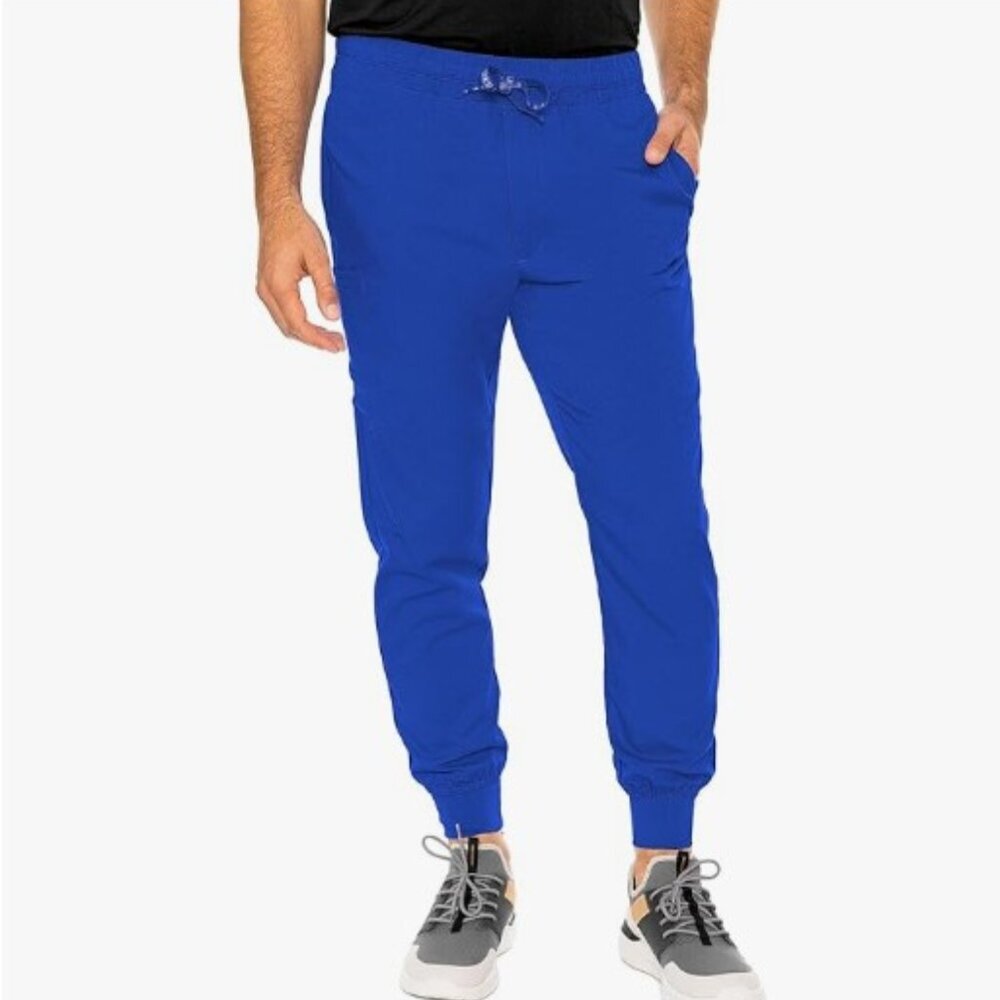 Med Couture RothWear Royl Royal Blue Scrub Joggers NWT